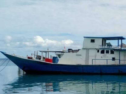 Perahu Besar wisata untuk paket mancing 15 Angler Nirwana Resort